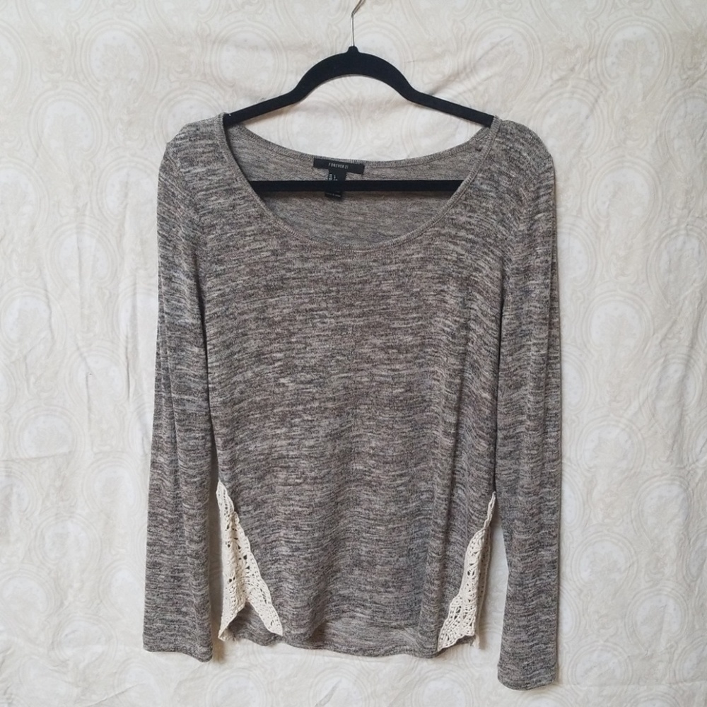 Forever 21 Laced Long Sleeve